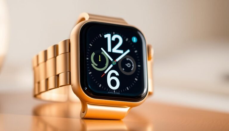 Apple Watch Series 5 (GPS + Cellular, 40MM) - Gold Aluminum Case with Pink Sport